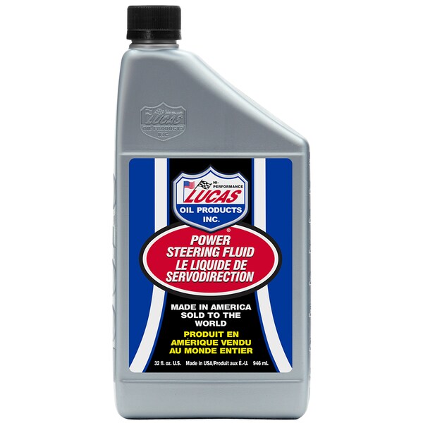 Lucas Oil 946mL (32oz.) Power Steering Fluid, Canada 20824L Zoro